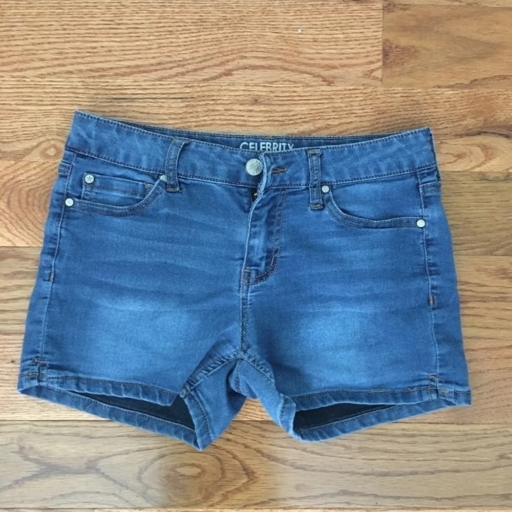 Celebrity Pink Jean Shorts